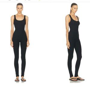 New | Eterne | Ribbed Tank Catsuit | Ivory | xs